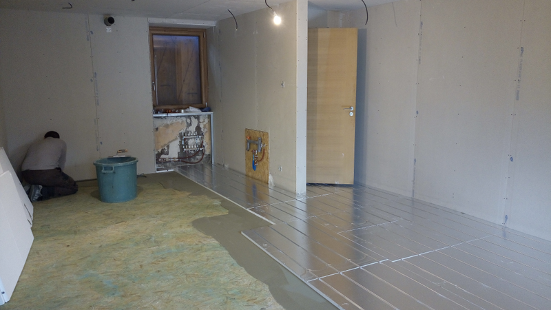 Logiciel de calepinage pour plancher chauffant sec